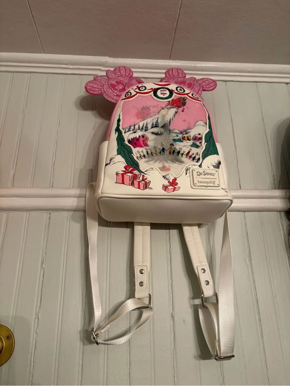 Loungefly Grinch Dr. Seuss Holiday Mini Backpack